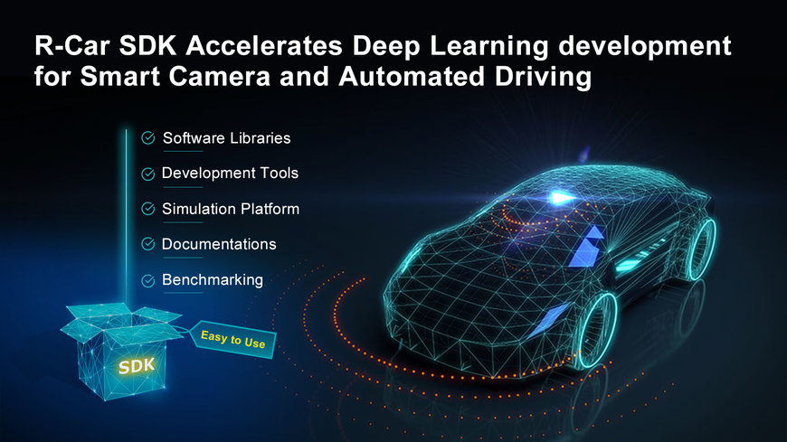 Renesas accélère le développement du Deep Learning pour les applications ADAS et de conduite automatisée